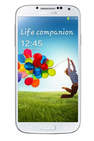 Смартфон Samsung Galaxy S4 GT-I9500 16Gb White Frost - Октябрьский